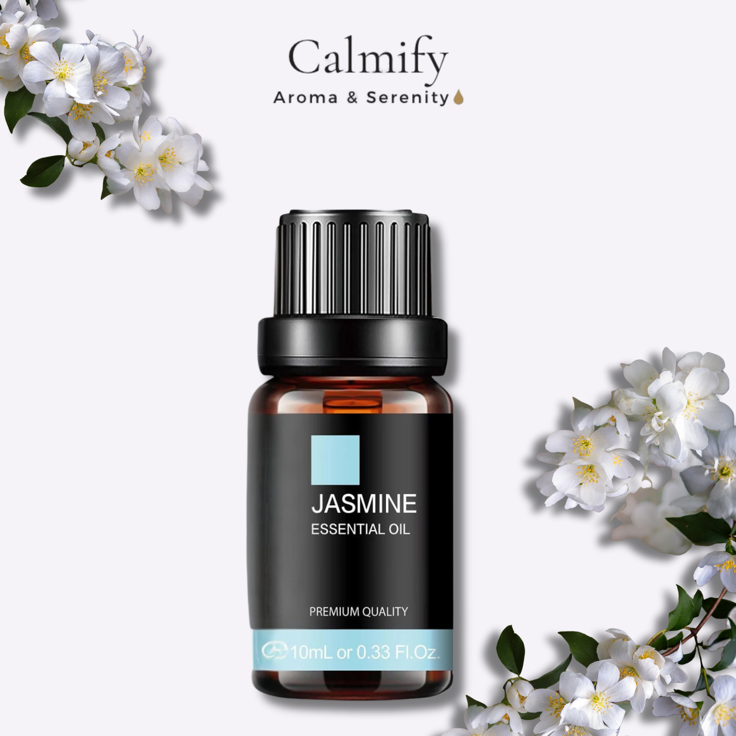 Jasmine Essential Oil – For Emotional Comfort, Stress Relief & Heart-Warming Calm (10ml)
