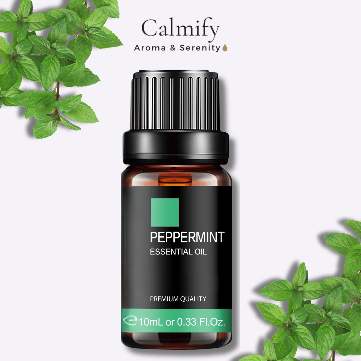 Peppermint Essential Oil – For Energy, Focus & Mental Sharpness (10ml)